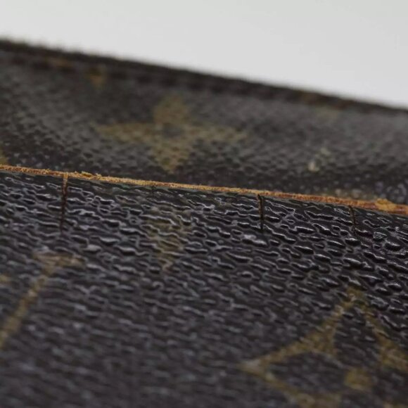 LOUIS VUITTON Monogram Compiegne 28 Clutch Bag LV Auth - Picture 16 of 16